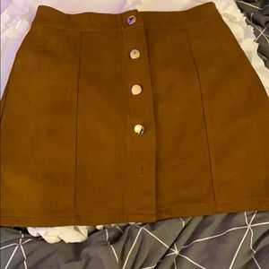 Camel skirt